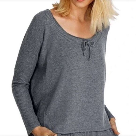 Nwt Johnny Was Calme Tunnel Neck Drawstring Crop Long Sleeve Sweater - Picture 1 of 6